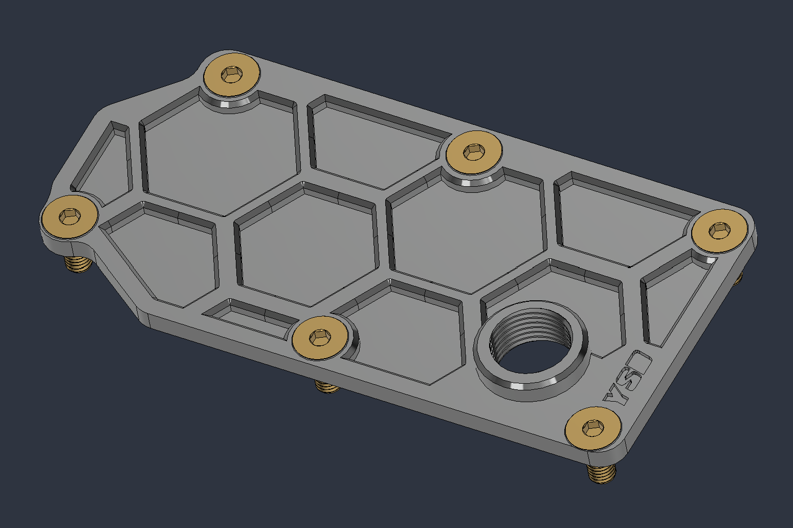 Aluminium Crankcase Breather